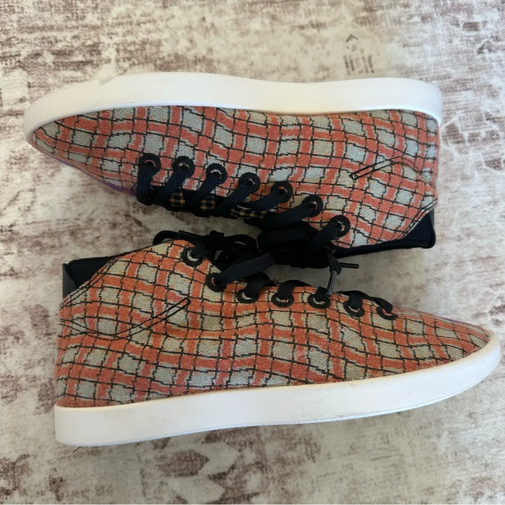 AllBirds WPM Womens Sz US 10 Wool Piper Mids Split Tartan Plaid Limited Edition - Image 7