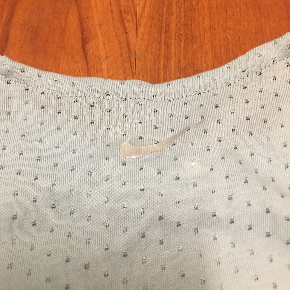 NIKE Women’s Running Dri-Fit Shirt Blue XS - Image 9