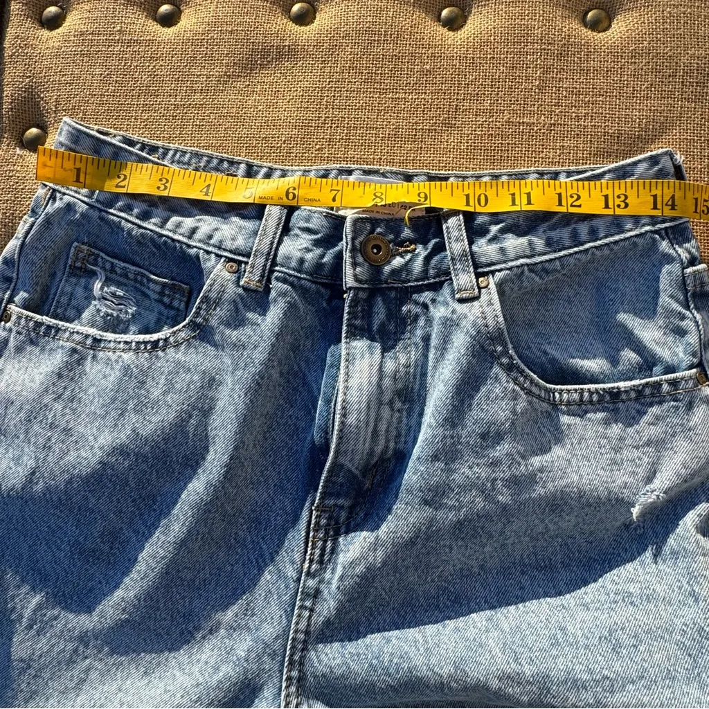 COTTON:ON  Women's Distressed Acid Wash MOM’S Jeans Size 8 - Image 8