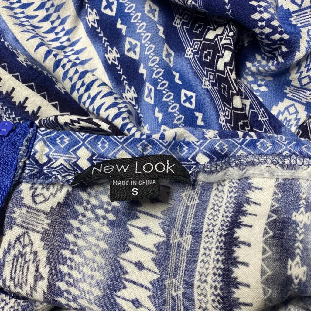 New Look Navy and White Maxi Skirt - Image 3