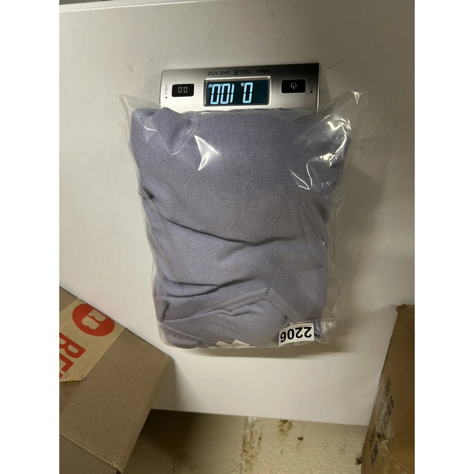 J Jill Jjill Oversized V‎ Neck Sweater 3/4 Sleeve Purple Loose Relaxed Fit Small - Image 4