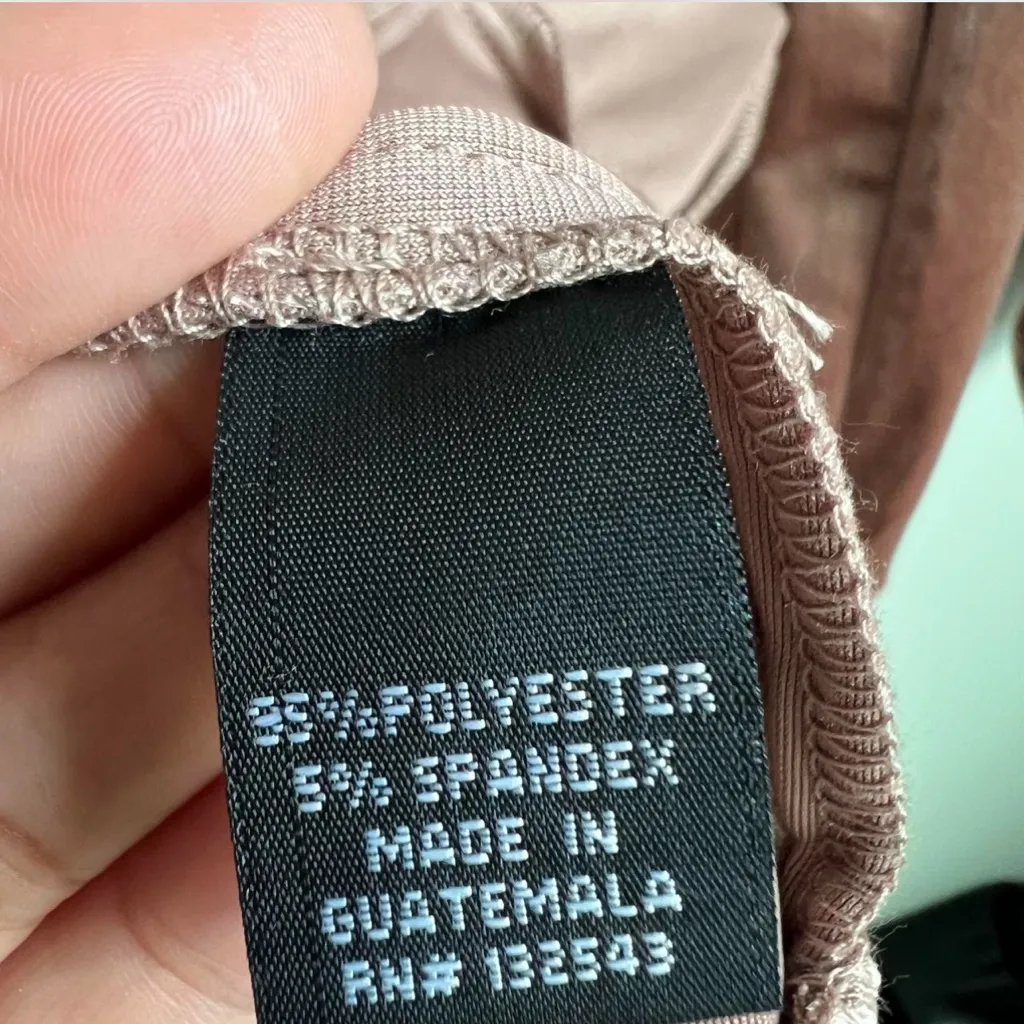 Vintage Party dinner  Velvet Rose Gold  Blazer with Relaxed Fit and 3/4 Sleeves - Image 7