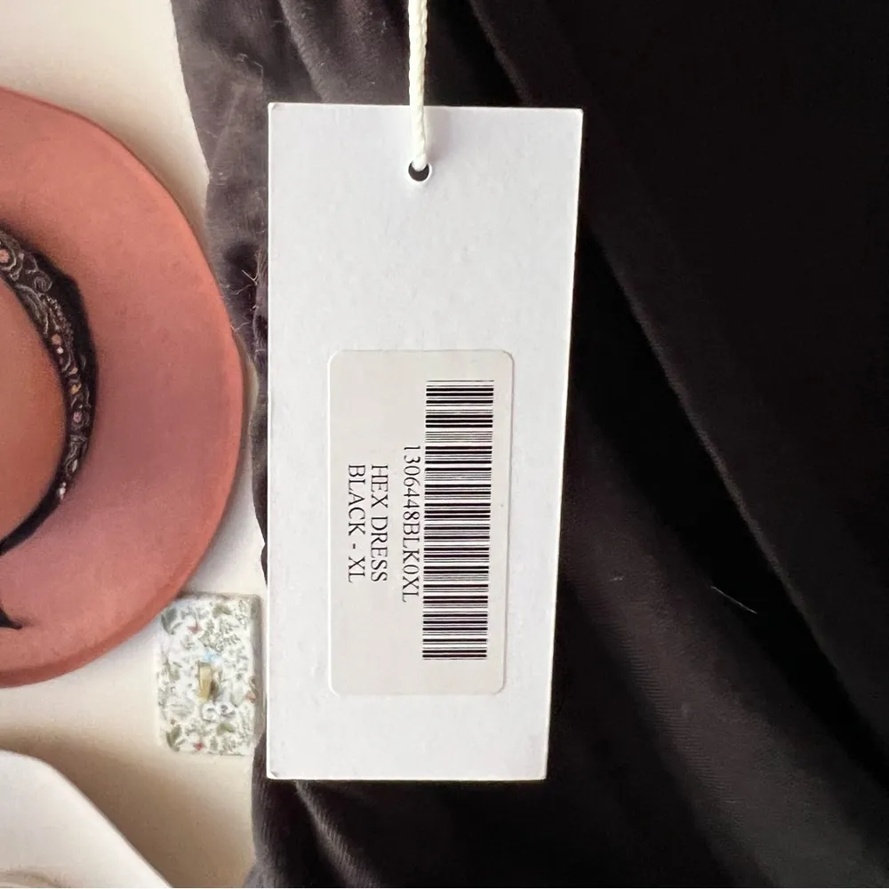 REFORMATION Hex Knit midi Dress black womens SIZE XL new night out cocktail sexy - Image 8