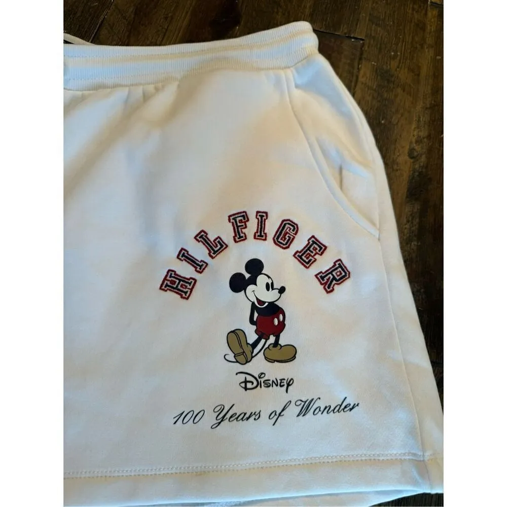 Tommy Hilfiger x Disney nwt womens shorts 100 years fleece pull on size xxl - Image 2
