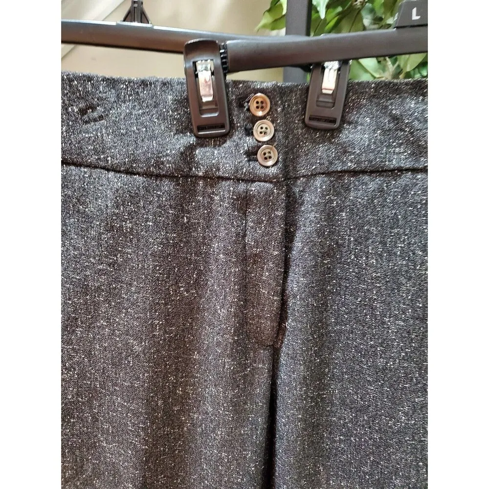 Cato Women Black Polyester Zipper Natural Waist Wide Legs Classic Pant Size 20W - Image 2