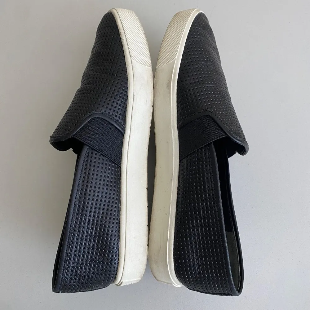 Vince Blair 5 Perforated Leather Slip On Sneaker‎ size 8 - Image 8