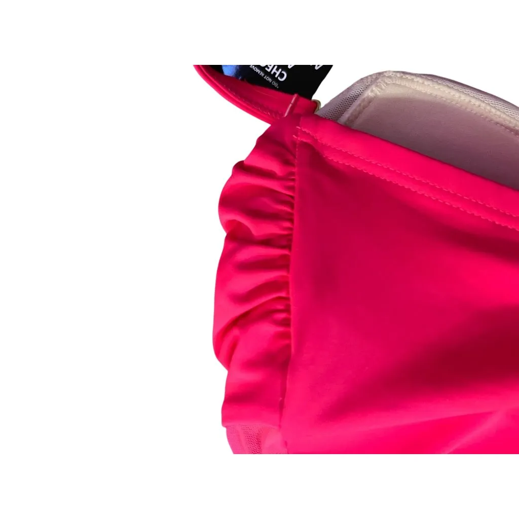 Swimsuits for All One Piece Womens 18 NEW No Tags Bright Pink 66 - Image 11