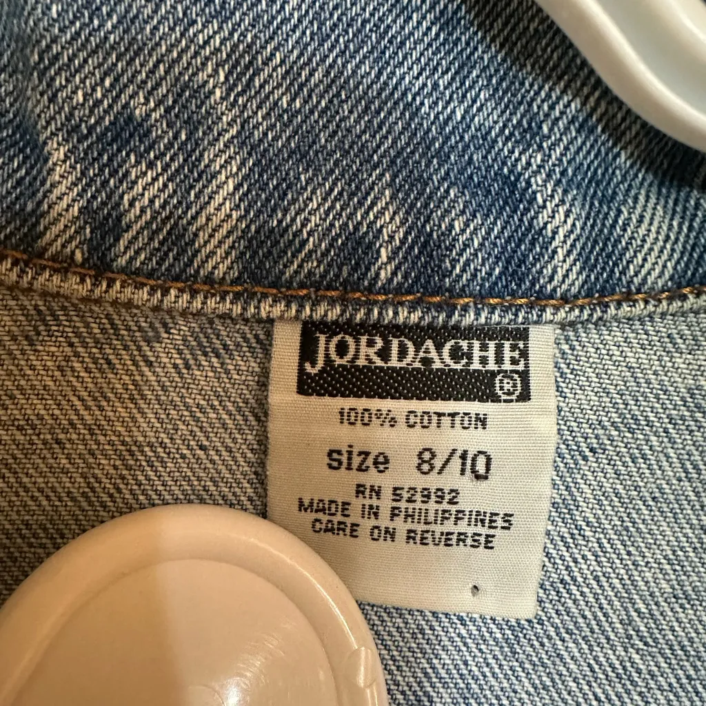 Vintage Jordache Classic Blue Jean Jacket - Image 4