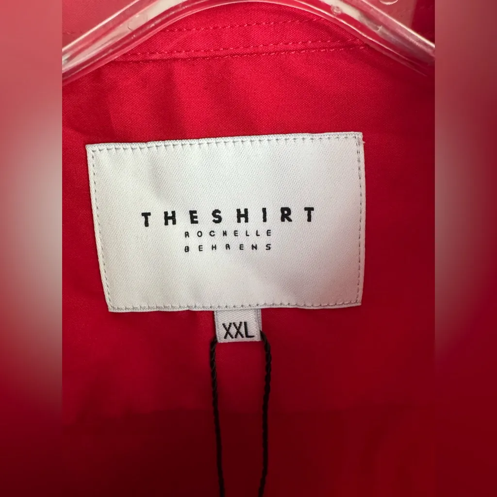 NWT The Shirt Icon Women's Shirt Red Button - Image 5