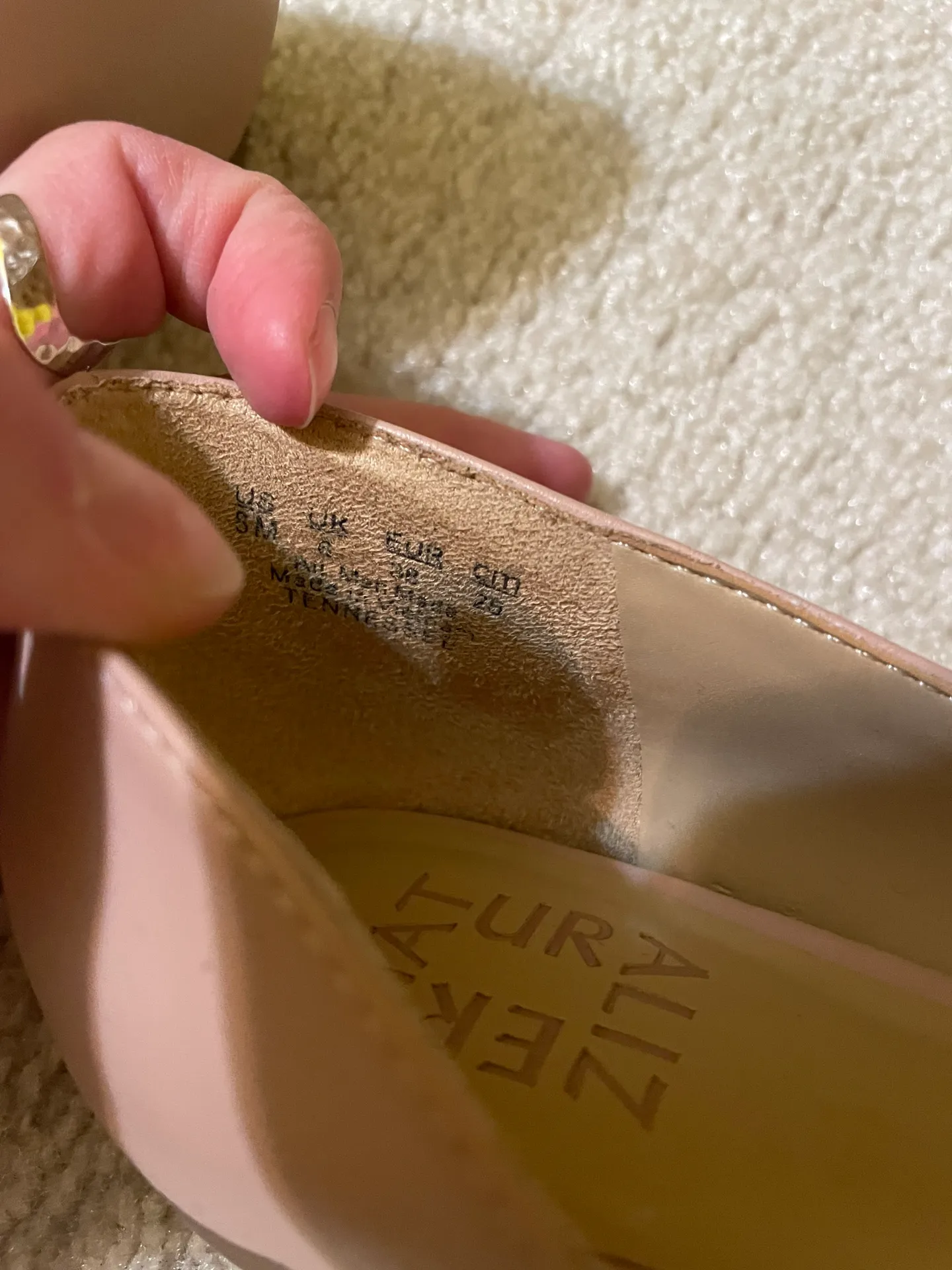 Nude Pointy Naturalized Flats - Image 5