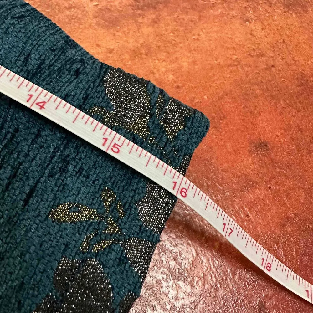 Free People Blue Floral Patterned Mini Skirt Size 12 - Image 6