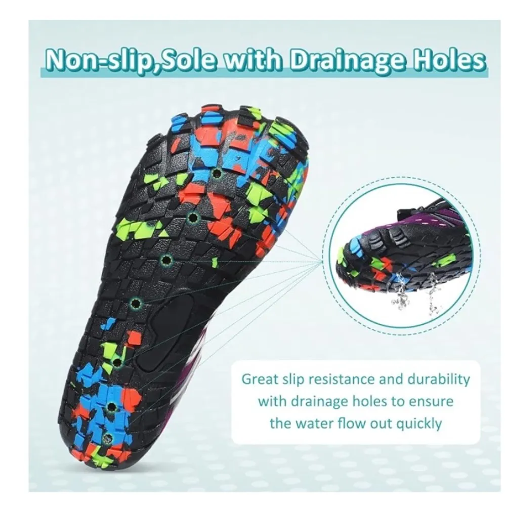 purple Water Shoes Under Water Swimming For Beach, Pool Or River size 39 flaw - Image 5