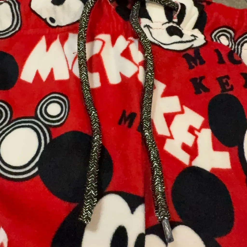 Disney Mickey Mouse Soft Cozy Fleece Pajama Lounge Pants Women’s 2XL (18W-20W) - Image 3