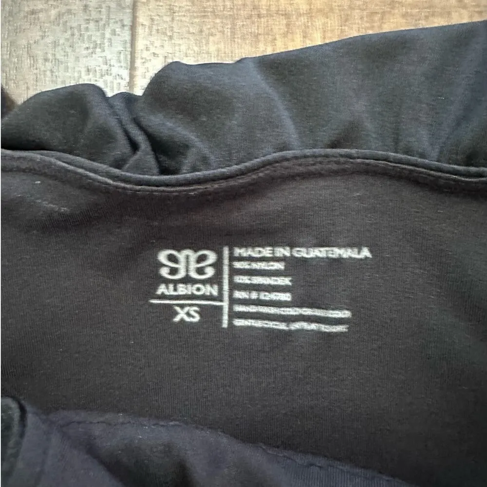 Albion Fit The Wave Midnight Black One-Piece Swimsuit Size XS - Image 2