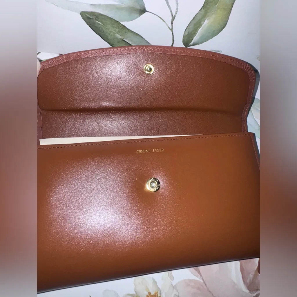 Vintage Brown Leather Wallet - Image 3