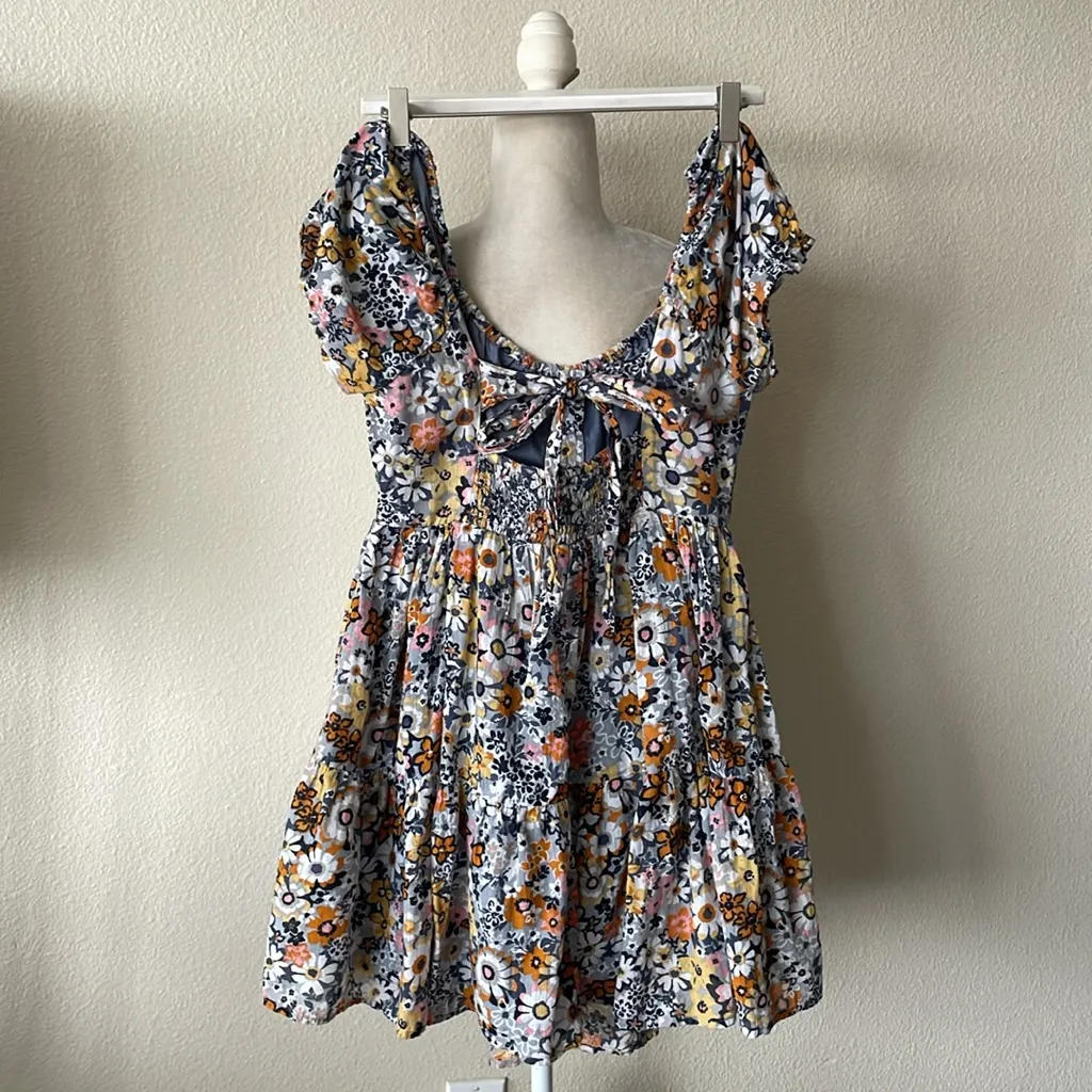 American Eagle - Floral‎ Button-Front Mini Dress - Image 7