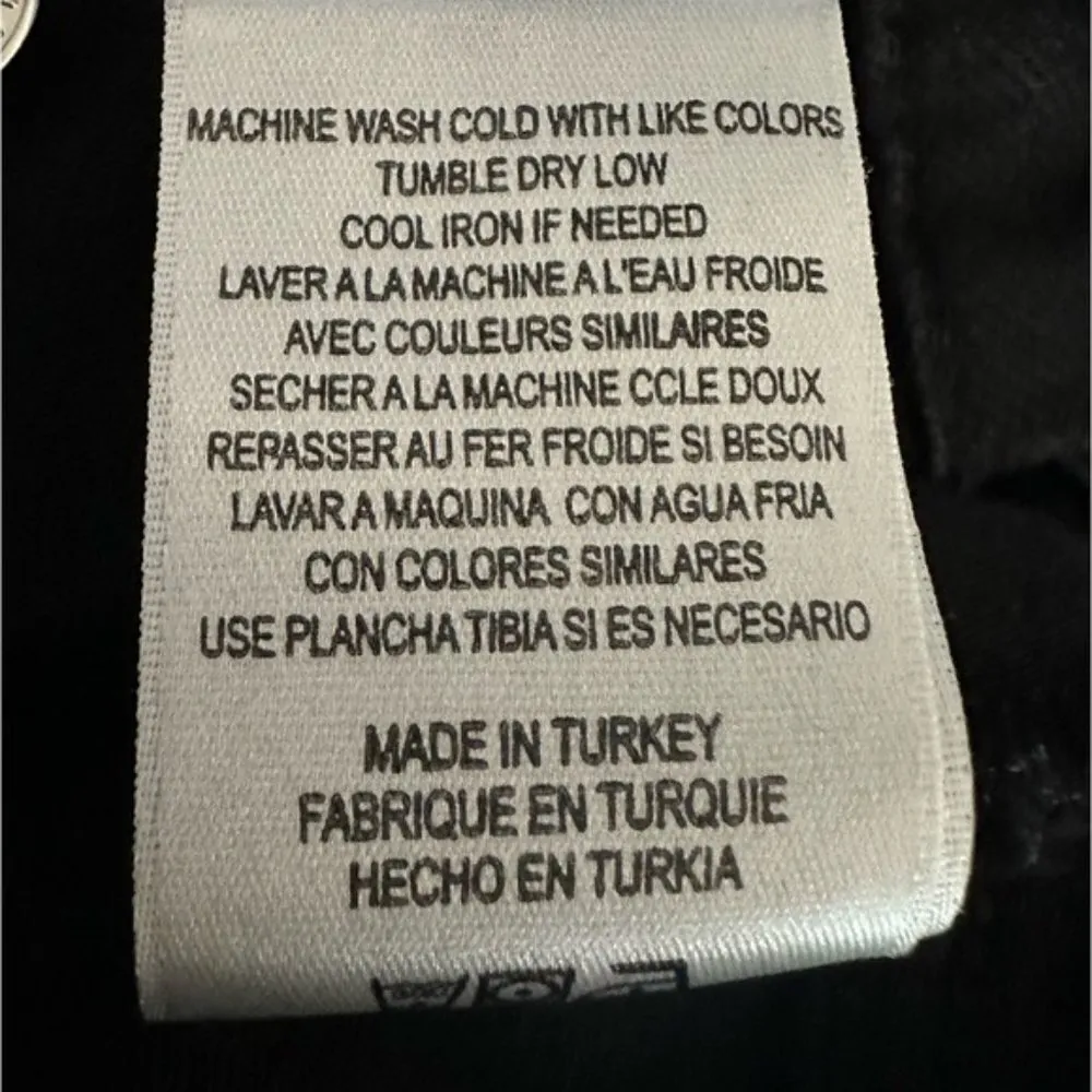 RE/DONE 90’s Originals High Waist Ankle Crop Jeans Black Size 26 - Image 15