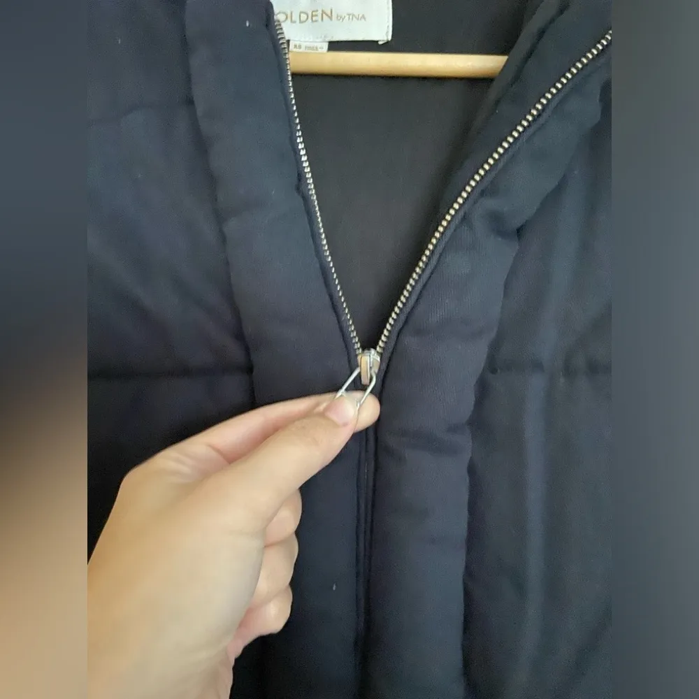 Golden by TNA Caplin Jacket Navy size XS Blue - Image 3