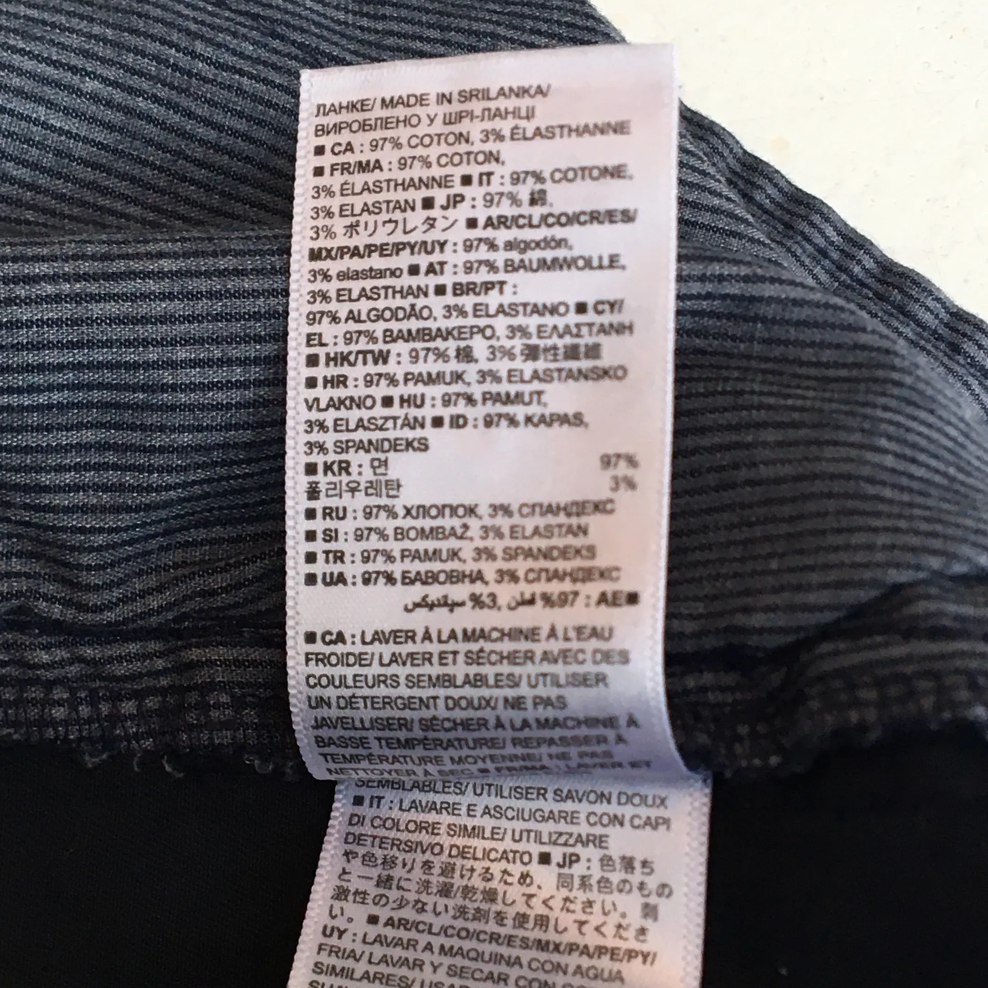 00 XS  Girlfriend Chino Short Navy Cotton Women’s Shorts - Image 9