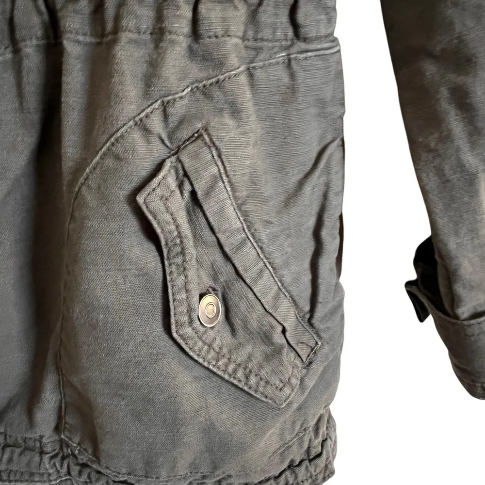 Hei Hei Camouflaged Lace Anorak Jacket Coat size L - Image 4