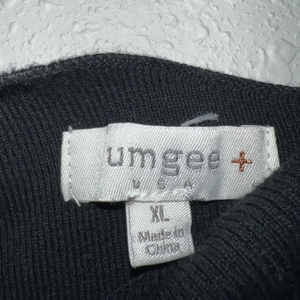 Umgee Black Off The Shoulder Sweater Women’s Size X-Large - Image 2