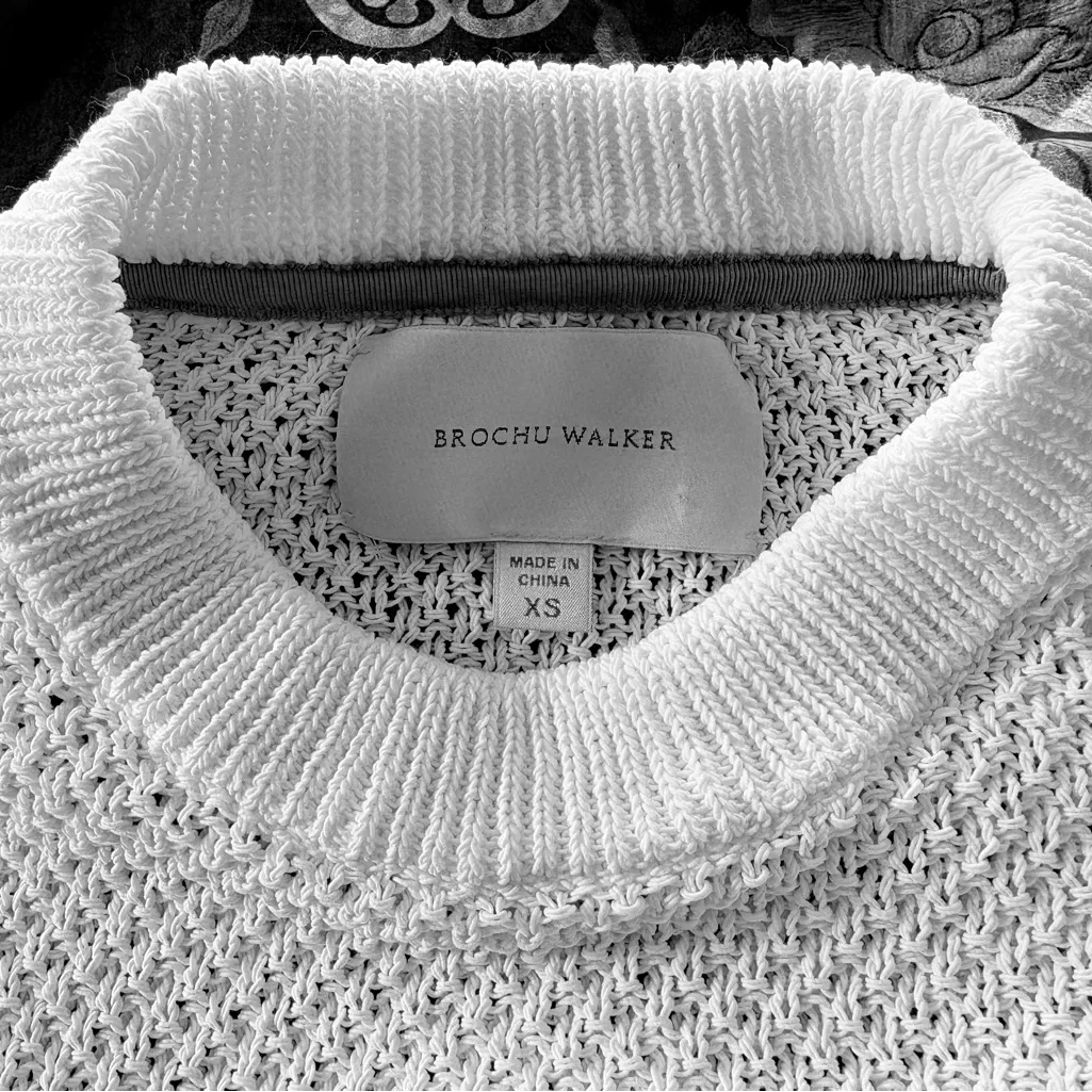 BROCHU WALKER White Sweater - Image 3