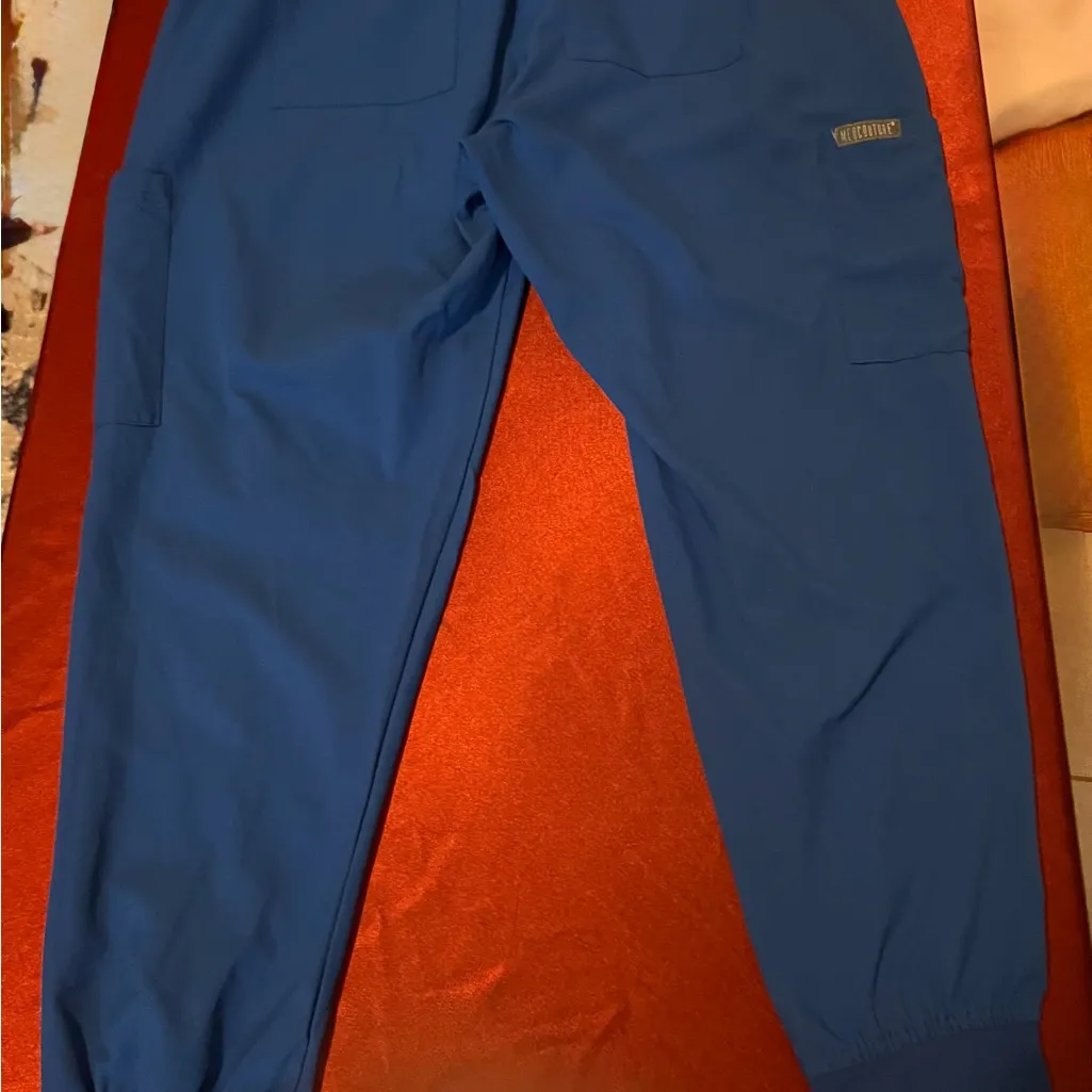 Med Couture Royal scrub joggers Blue Size L - Image 7