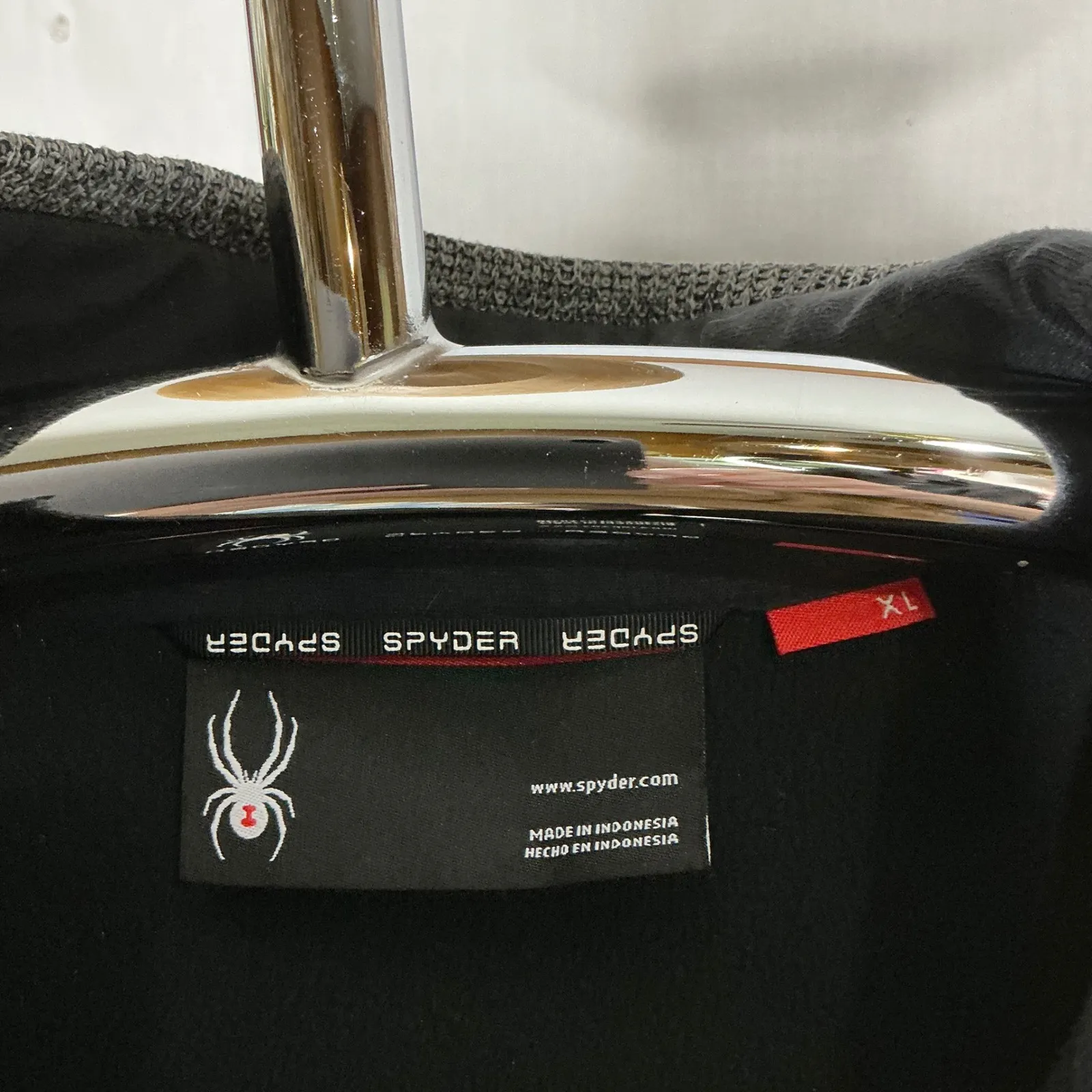 Spyder Full Zip Fleece Jacket Womens Large Gray Soft Warm Outdoor Layering - Image 6