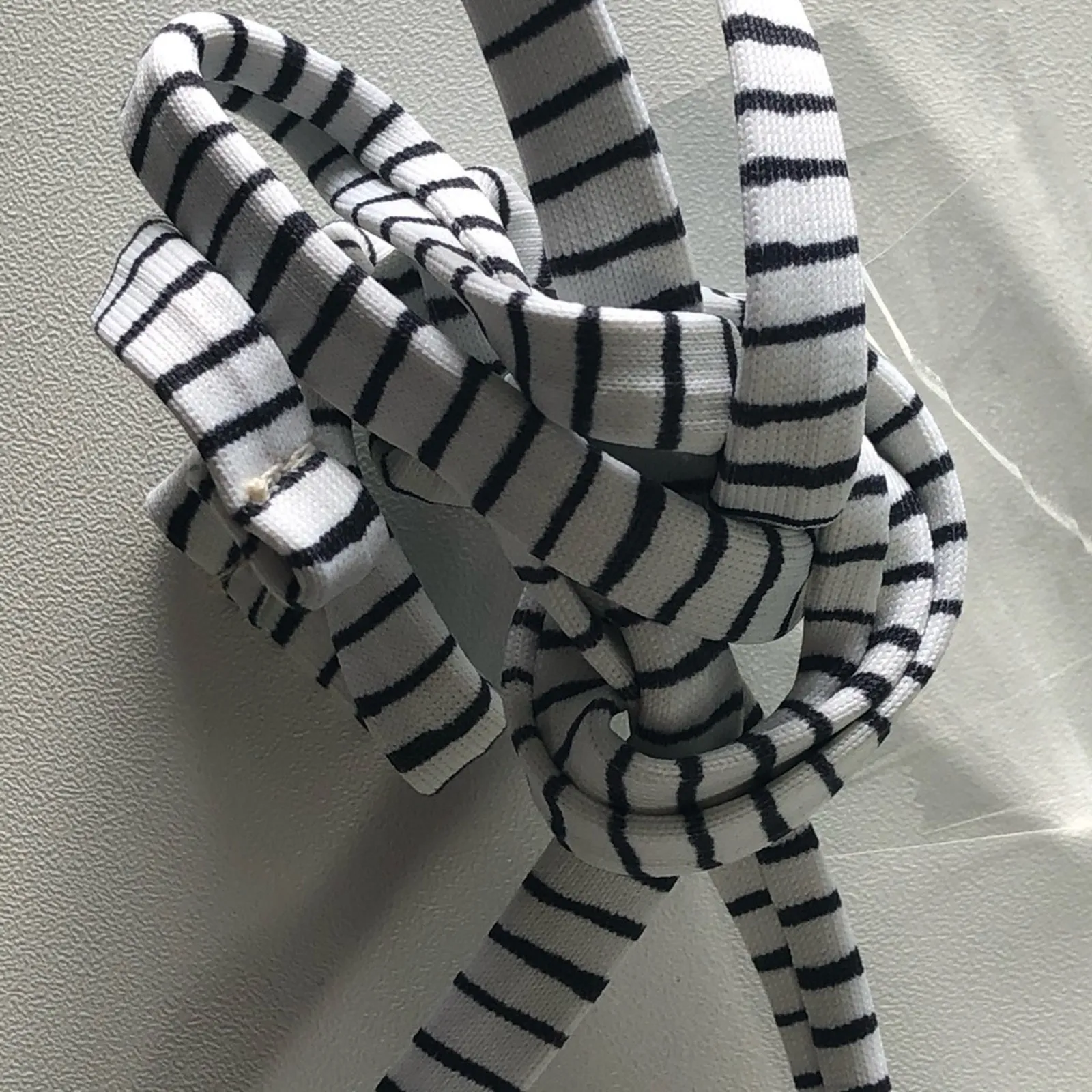 Eberjey Bikini Lines Gisele Blue Stripe Triangle Bikini Top NWT Small - Image 10