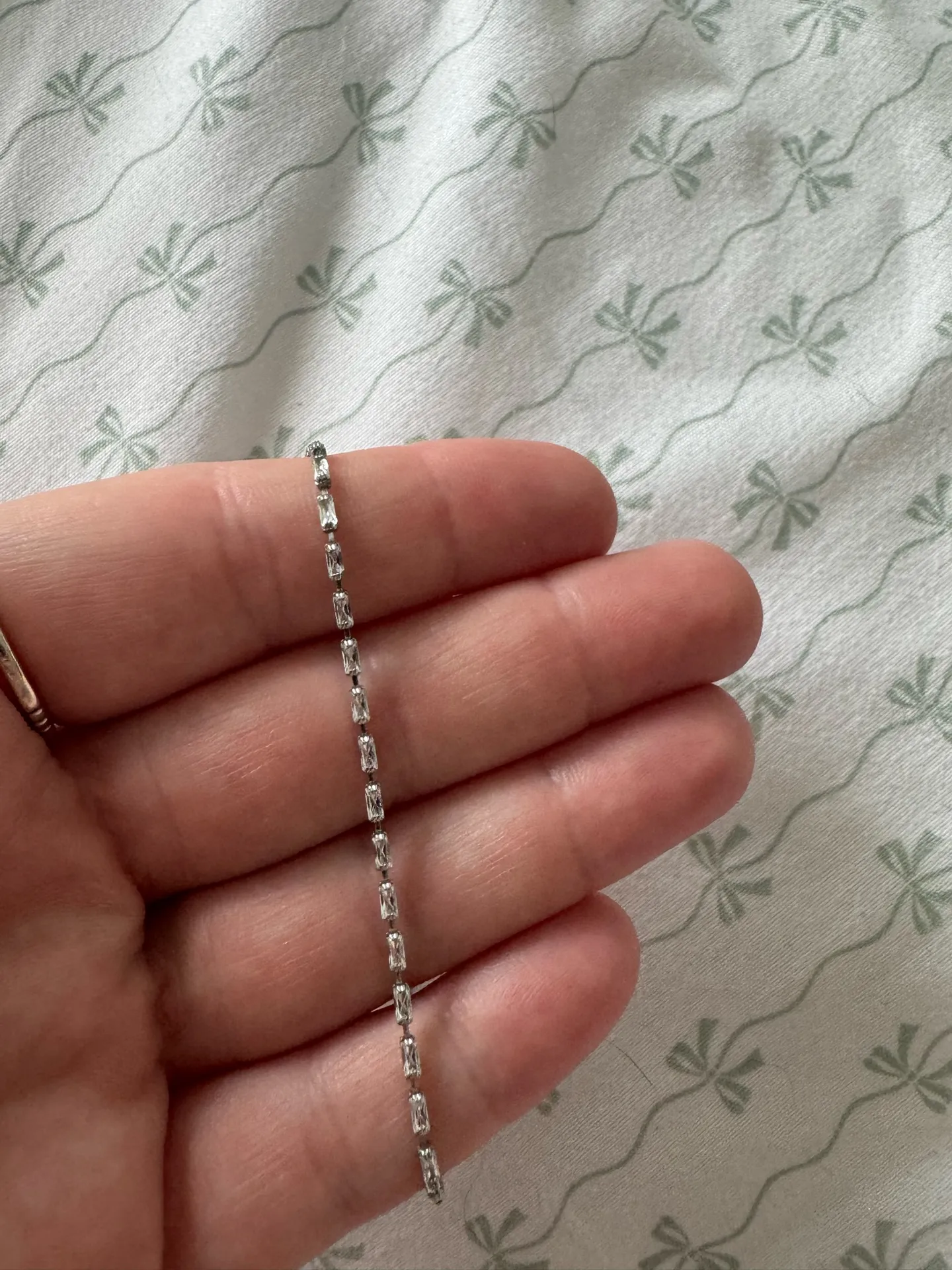 Silver Adjustable Bracelet - Image 2