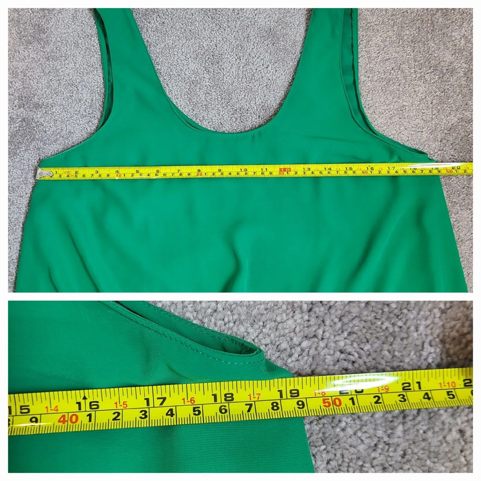 Amanda Uprichard Large Blouson Sleeveless Mini Tank Dress Tie Front Flowy Scoop - Image 8