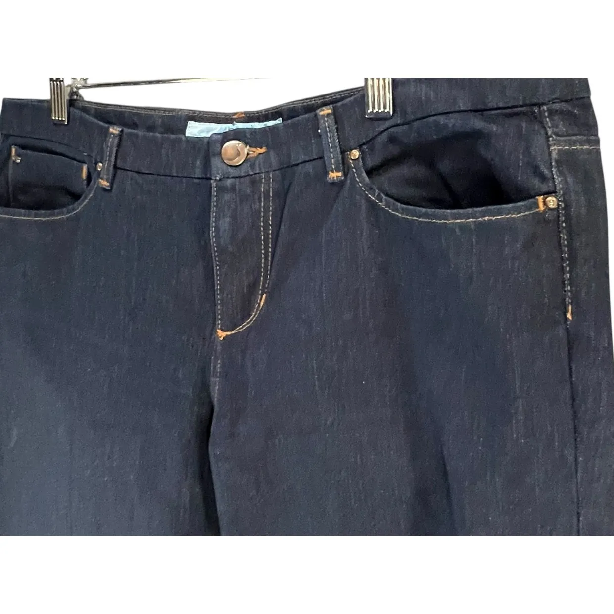 Joes Jeans Womens 32 Mulholland Dark Blue Cigarette Fit Slim Straight Low Rise - Image 2