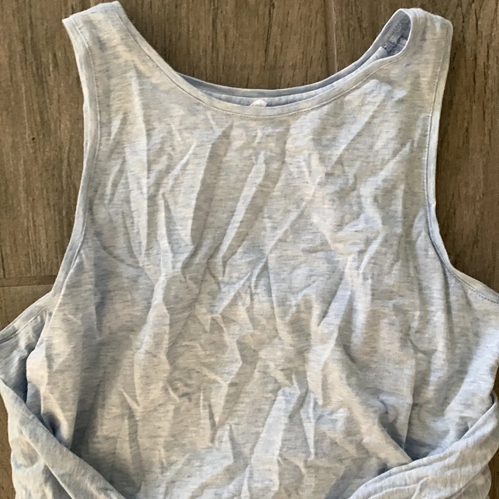Club Monaco tie front tank top - Image 3