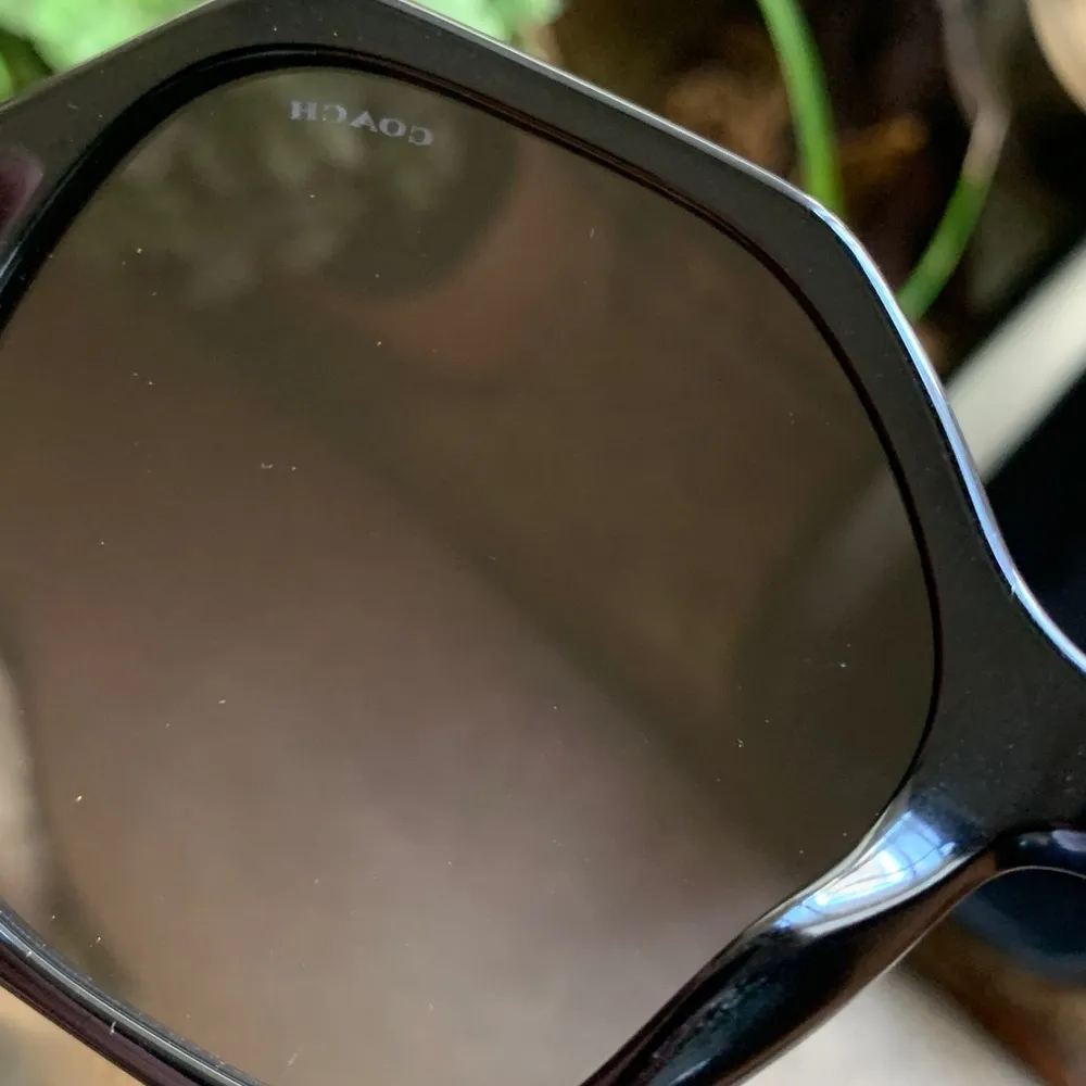 Authentic COACH 57mm Hexagon acetate metal sunglasses - Image 8