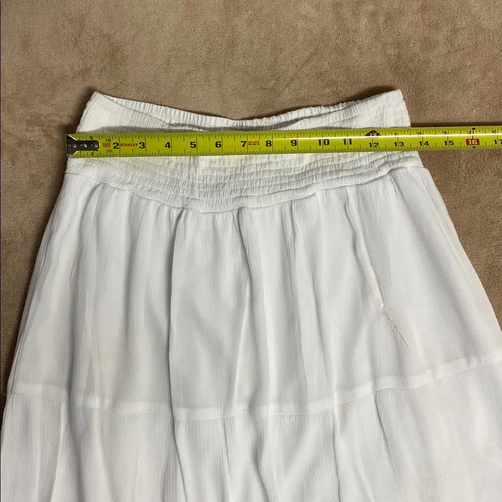 JOE B By Joe Benbasset Elegant White Lace Maxi Skirt Women’s L / Read Descriptio - Image 4