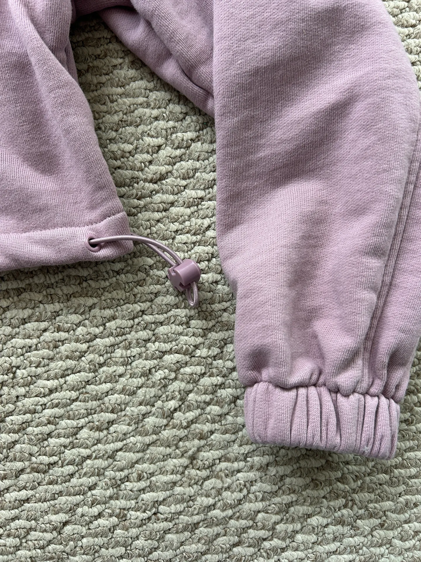 Cropped Zip Up Jacket Purple - Image 7