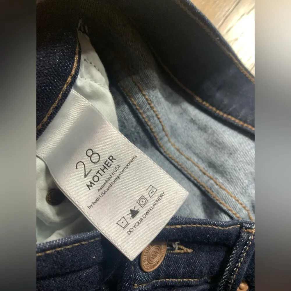 Mother looker ankle gray so good 28 Blue - Image 6