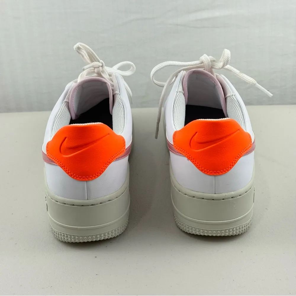 Nike Air Force 1 Sage Low White Leather/Digital Pink Sneakers Women’s 10 EUR 42 - Image 6