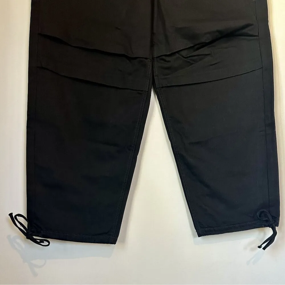 NWT Good American Cotton Uniform Relaxed Drawstring High Rise Denim 6/28 - Image 7