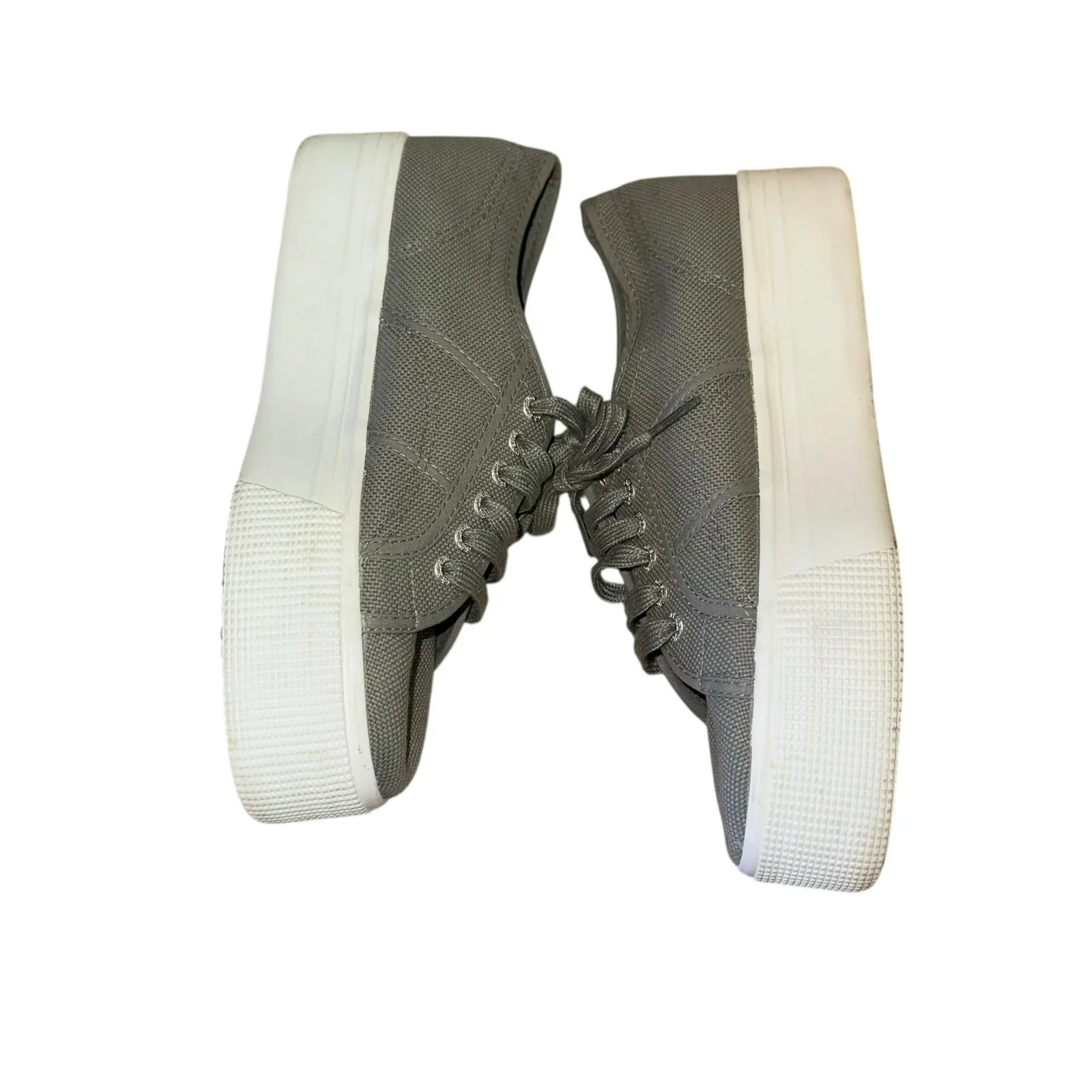 Superga 2790 Gray Platform Sneakers - Image 6