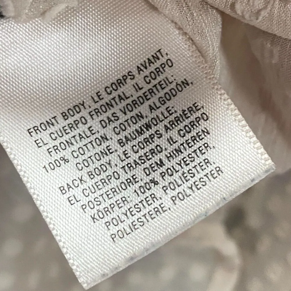 Anthropologie Holding Horses Women's Peplum Button-Up Flannel Plaid Shirt Size M - Image 11