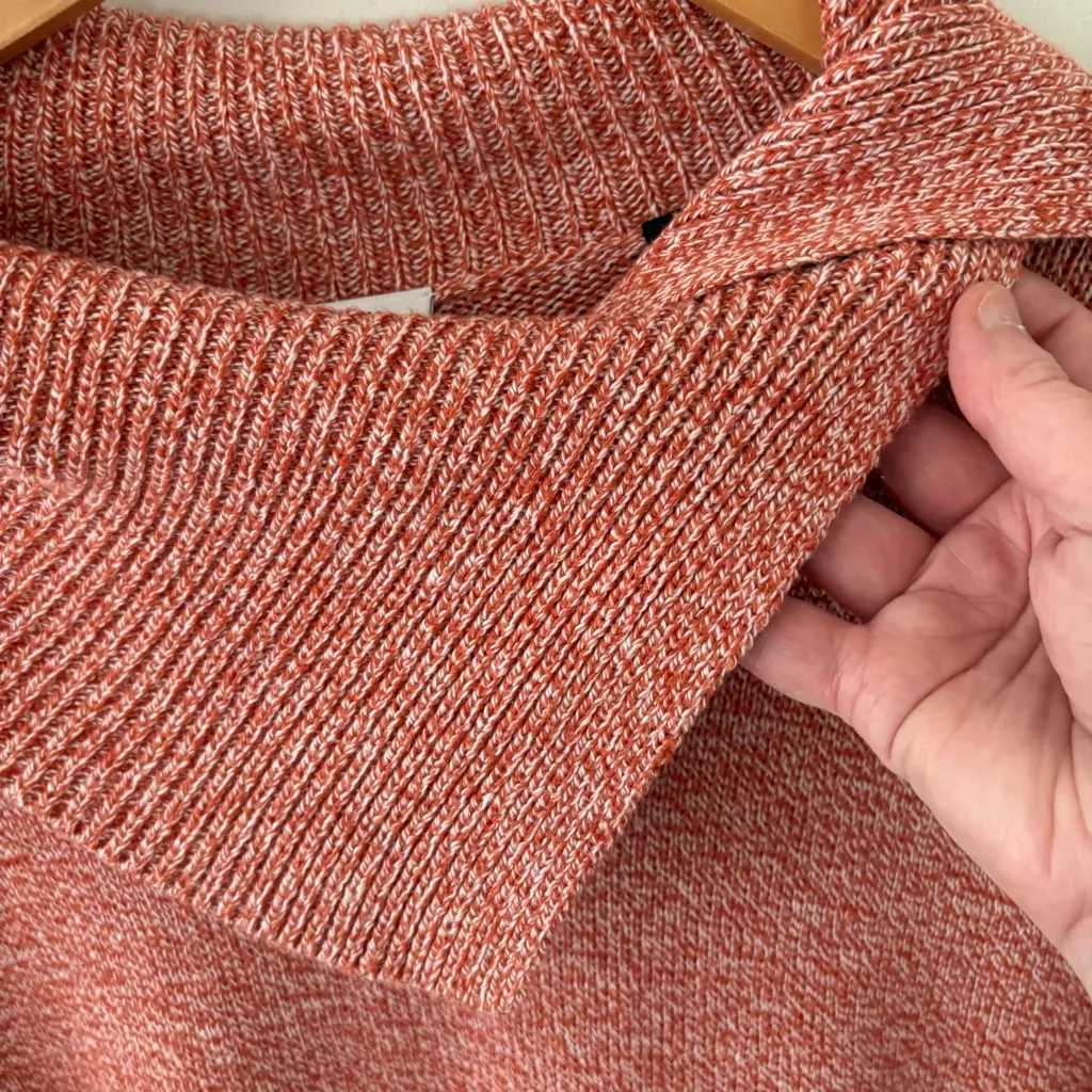 CAbi Fold Over Cowl Dolman Sleeve Sweater. Size Small. - Image 6