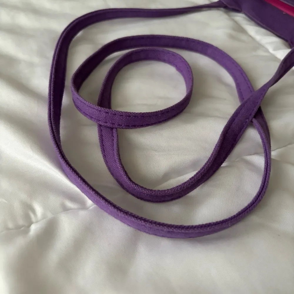 Laurel Burch Purple and Pink Cat Face Bag - Image 7