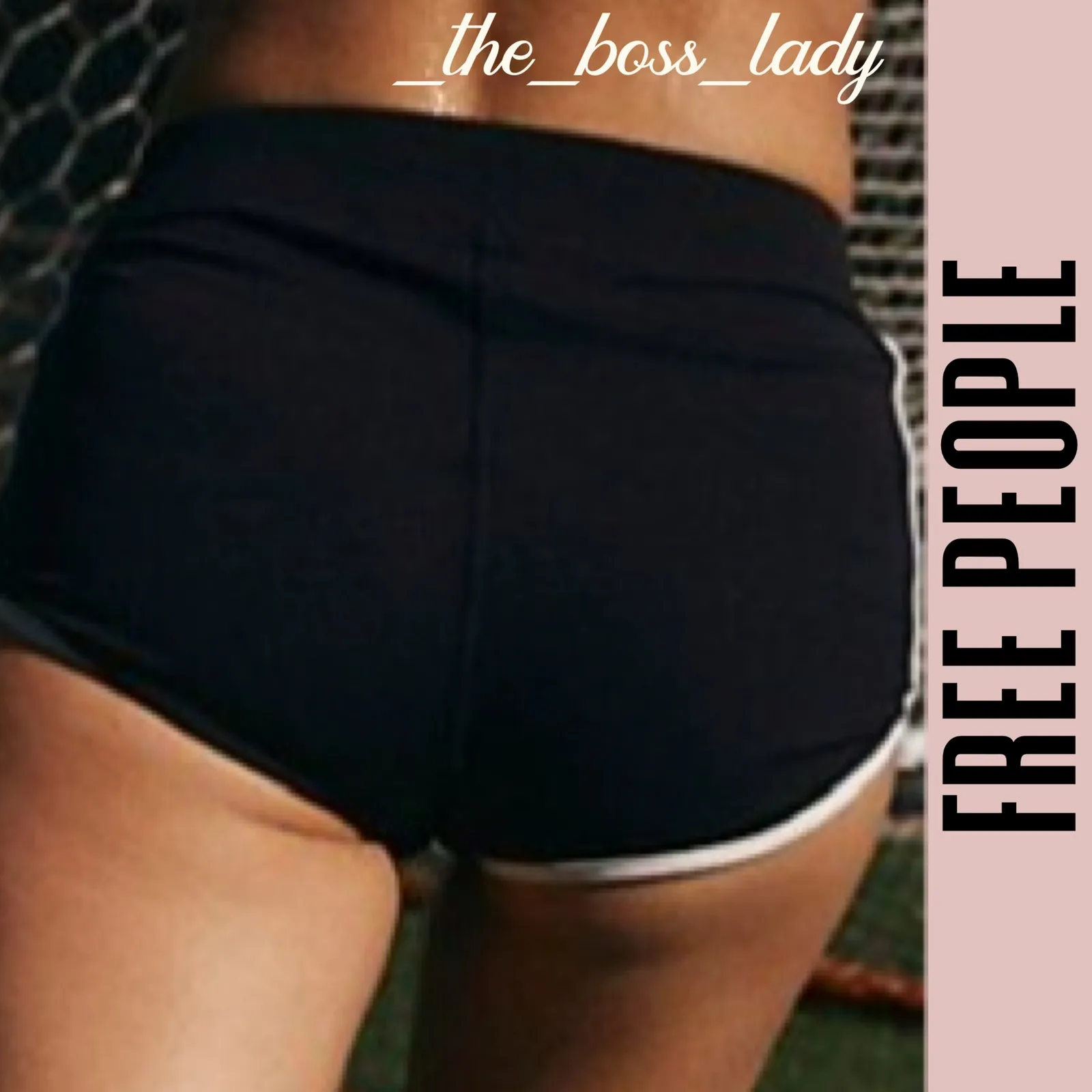 Free People shorts yoga activewear sportswear stretchy workout gym Medium Large - Image 6