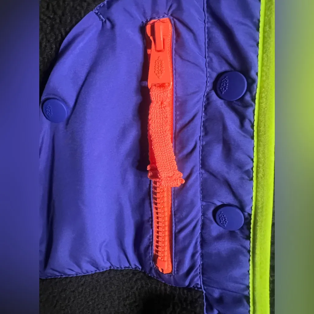 FREE PEOPLE Hit The Slopes Colorblock Black Sporty Combo Pullover Size XLarge - Image 9