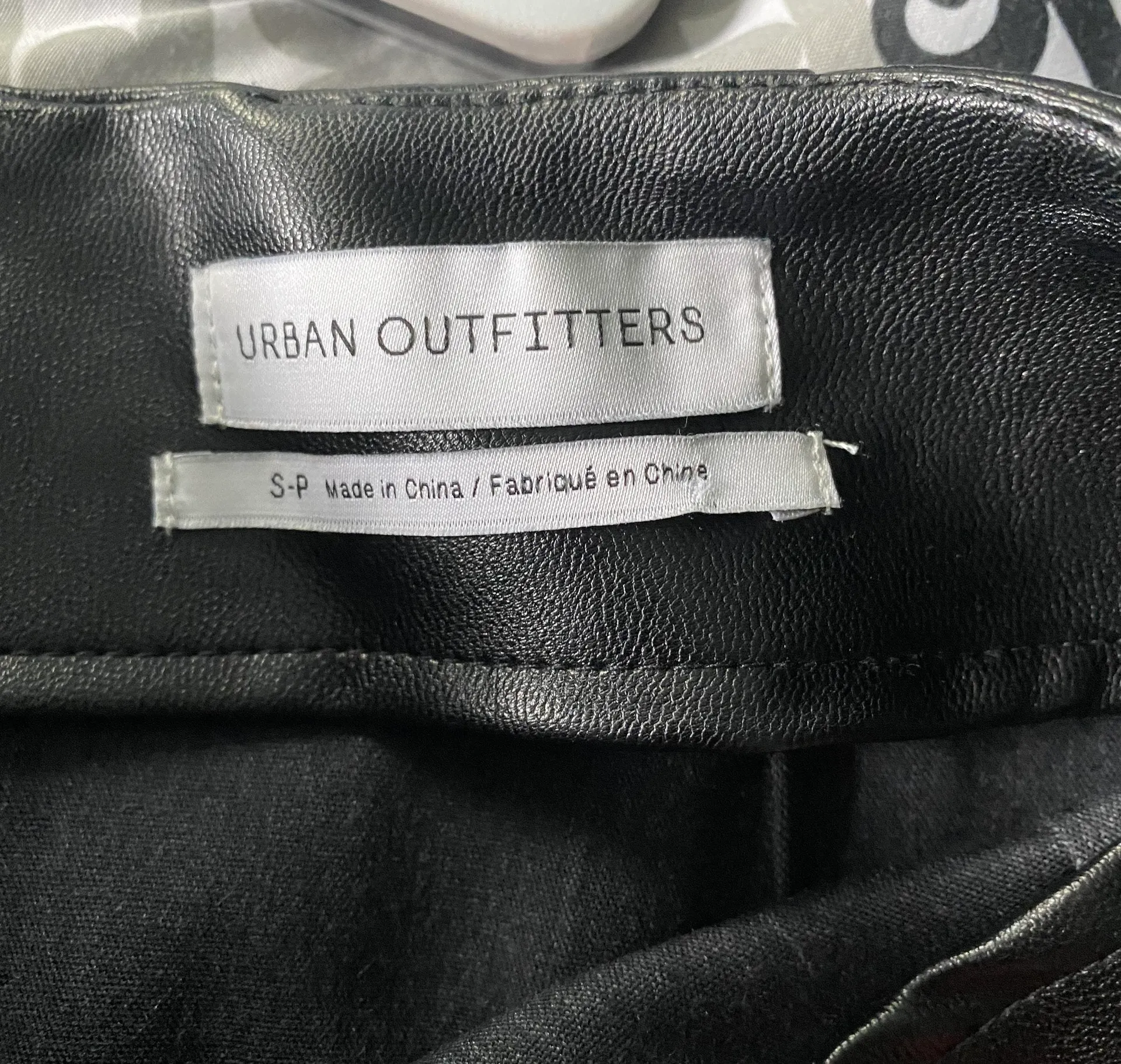 Faux Leather Skirt - Image 5