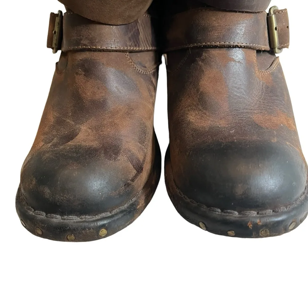 Jeffrey Campbell Brit Biker Wrap Strap Ankle Boot, Sz 9 - Image 7