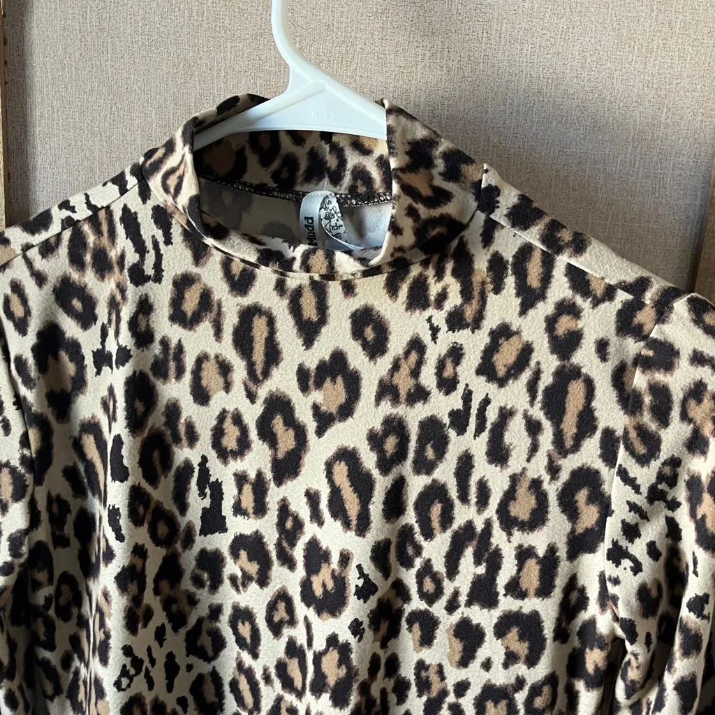Mudd Animal Print junior dress xs - Image 4