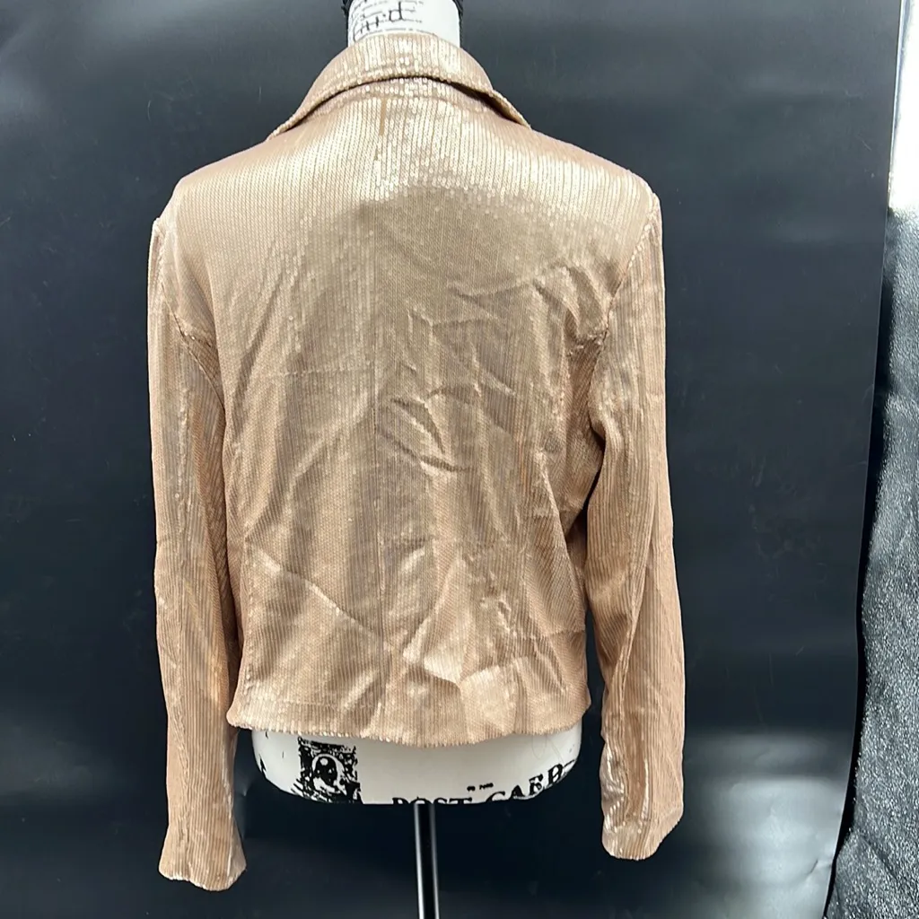 Candies gold sequined jacket size XL - juniors - Image 3