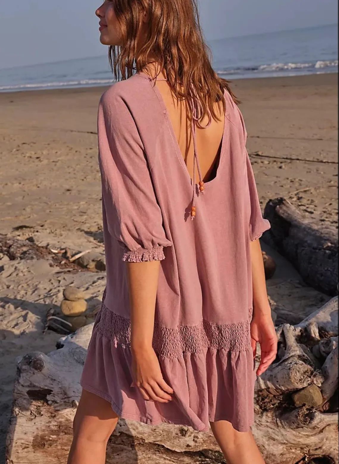 Free People Beach Jenny Mini Dress - Image 3